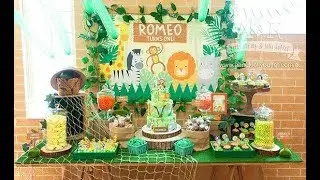 FIESTA DE ZOOLOGICO ANIMALES|PARTY ZOO|2017|IDEAS|DECORACION|ZOO PARTIDO ANIMAIS
