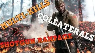 Multi-Kills, Collaterals, Kill-Feeds - Battlefield 1 Top Plays (Playstation 4)