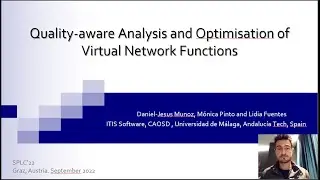 SPLC 2022: Quality aware Analysis and Optimisation of Virtual Network Functions