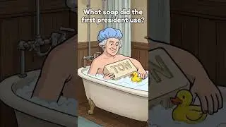 What soap did the first president use? #shorts #funny #cleaning  djh057