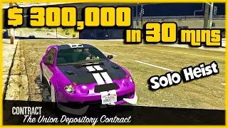 Union Depository Full Heist || GTA Online Auto Shop Contract mission