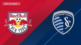 HIGHLIGHTS: New York Red Bulls vs. Sporting Kansas City | July 14, 2018