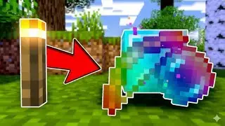 Minecraft But Torch Gives Op ITEM!