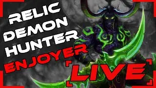 Try Harding With Fel Relic Demon Hunter Climb In Legend! - Murder At Castle Nathria - Hearthstone!