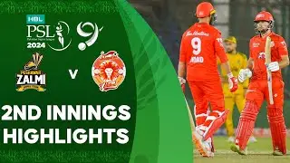 2nd Innings Highlights | Peshawar Zalmi vs Islamabad United | Match 33 | HBL PSL 9 | M1Z2U