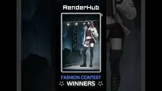 RenderHub Fashion Contest Winners