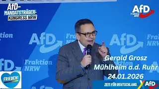 Gerald Grosz in M&uuml;hlheim/NRW 24.01.2026