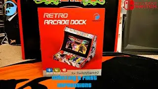 Honcam Retro Arcade Dock Unboxing &ndash; Turning My Switch Into an Arcade Machine!