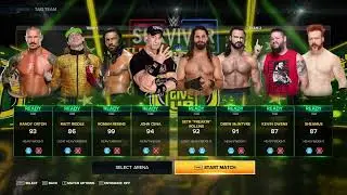 Team Seth Rollins Vs Team Roman Reigns World Heavy Weight Champion Match WWE 2K23 @WWE
