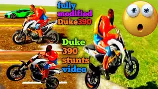 Duke 390 top speed🚀 || Duke 390 modified 😯 || Duke 390 stunt bike | Duke 390 stunt public relation😱