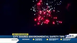 Environmental safety tips when it comes to fireworks