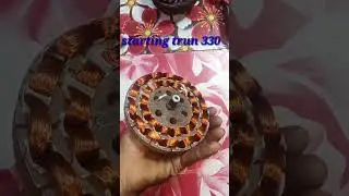 14+14 Slot Celling Fan Winding data  12mm stater size #radhikaelectronic