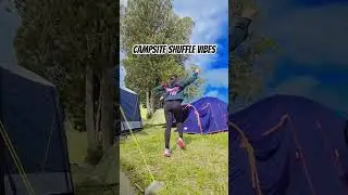 when a camper is a shuffler 🏕🙌 #shuffler #camper #shuffledance #shuffletrend #shufflegirl