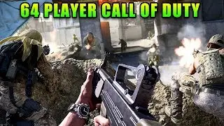 64 Player Call of Duty VS Battlefield | Modern Warfare