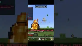 Minecraft short 🕛🕛 RR Time God: Stop Time & Matrix Mode🥴🥴🥴 link in the channel