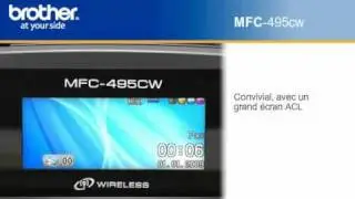 MFC-495CW Centre multifonction jet d'encre couleur Brother