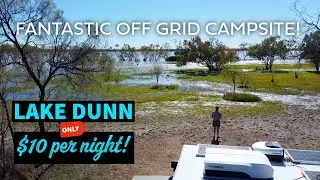 Low Cost Off Grid Camping at Lake Dunn, Queensland - What a Great Spot!