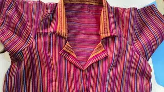 #coat Coller कॉलर ब्लाउज  #size 32  #easy cutting and #stitching stitching 