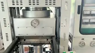 Silicon molding heat transfer machine rubber forming machine