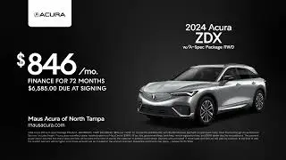 Acura ZDX 09/25/2024 4348986