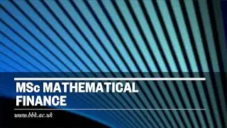 MSc Mathematical Finance