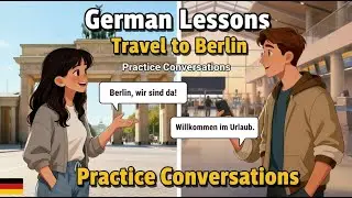 German lessons/Travel to Berlin A2 Dialogues/Practice Conversations