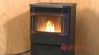 Разжигание огня в печи на пеллетах