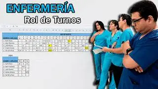 Cómo hacer el Rol de Turnos en Enfermería - Fácil