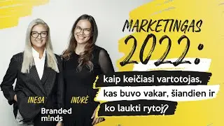 MARKETINGAS 2022 : KAIP KEIČIASI VARTOTOJAS, KAIP BUVO VAKAR, &Scaron;IANDIEN IR KO LAUKTI RYTOJ?
