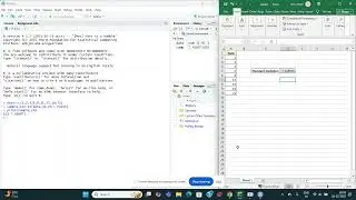 Solve Standard Deviation using R Studio
