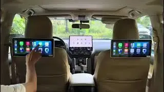 2018-2023 Toyota Prado Android screen + headrest monitor showcase