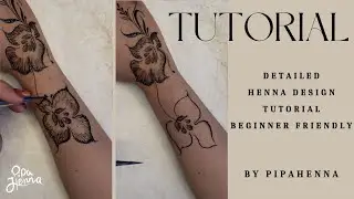Detailed Step By Step Khaleeji Henna Design Tutorial