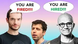Sam Altman Fired Then Hired, Satya Nadella GOAT & more | AI News Briefing | 20.11.2023