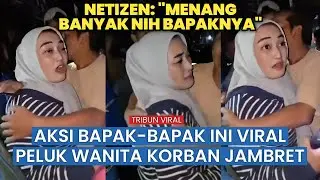 Jambret Tertangkap Warga di Pasar, Aksi “Pelukan Perlindungan” Bapak-Bapak Jadi Sorotan Netizen