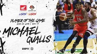 Best Player: Michael Qualls | PBA Governors&rsquo; Cup 2019