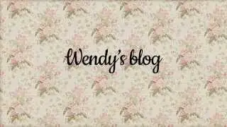 Wendy's blog ★ Интро канала