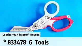 Leatherman Raptor&reg; Rescue Multi-Tool Scissors Full Display#edc #tools #outdoors