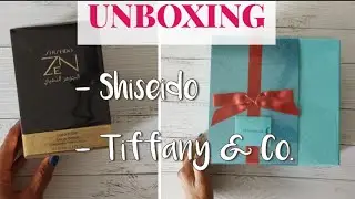 Unboxing Shiseido Zen, Tiffany & Co | DhiniVlog