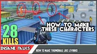 How to make Thumbnail Like Levinho | Insane Talks #2