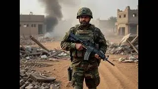 Bangladesh Army Peace Mission in Palestine | AI Cinematic