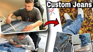 Custom Painter Denim✂️🎨 (günstig & einfach selber machen) | Jan
