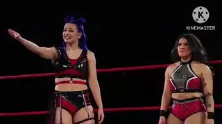 Dennona Puazzaro and Madison Rayne Entrance ROH Wrestling Dec.11,2025