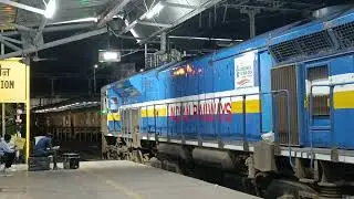 Diesel Powered CSMT Hospet Departing Pune JN 