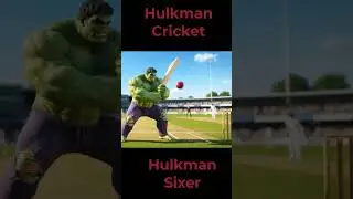 HULK Smashes Cricket Ball | Hulkman Also Like to Play Cricket