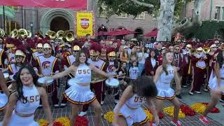 USC Song Girls &ndash; Pregame Rally 10/7/2023 Part3
