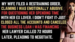 My Wife Filed A Restraining Order Claiming I Was Emotionally Abusive Due To Asking   Reddit Stor
