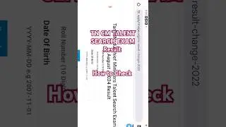 TN CM TALENT SEARCH EXAM RESULT| How to Check