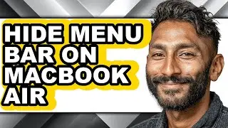 How to Hide Menu Bar on Macbook Air (updated)