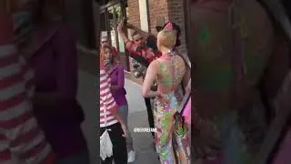 Miley Cyrus Meeting Fans