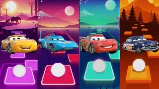 🥇 🚗 Lightning McQueen Beats the IMPOSSIBLE Track! 🔥 | Astro Beat | Tiles Hop (Insane Challenge!)